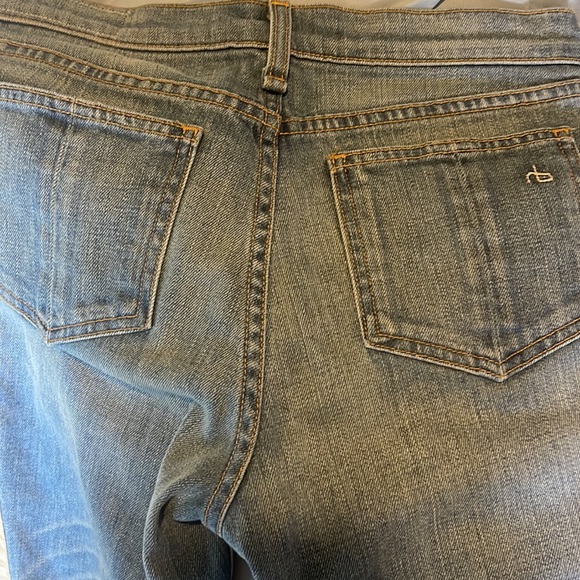 Rag & Bone relay racer stripe jeans NWT - Picture 5 of 5